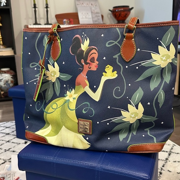 3 Bag Set - Princess Tiana Dooney & Bourke Dream Big Collection RARE - Picture 4 of 9